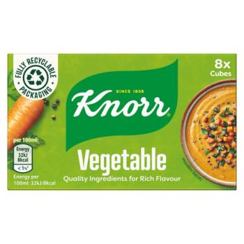Knorr Stock Cubes Vegetable 8 x 10g 