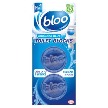 Bloo Original Blue Toilet Blocks 2 x 38g