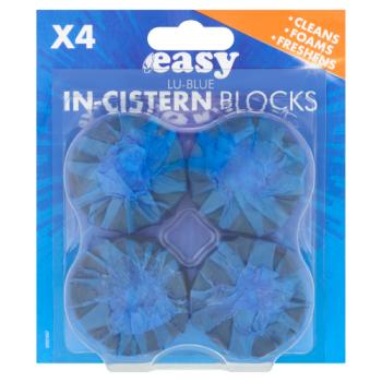 Easy Lu-Blue In-Cistern Blocks 4 x 38g
