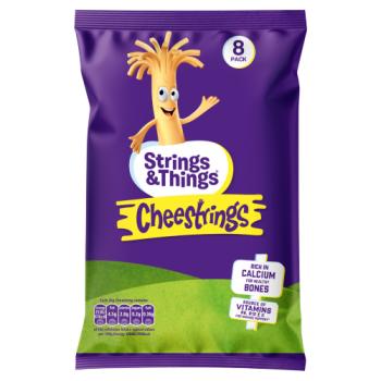 Strings & Things Cheestrings 8 x 20g (160g)