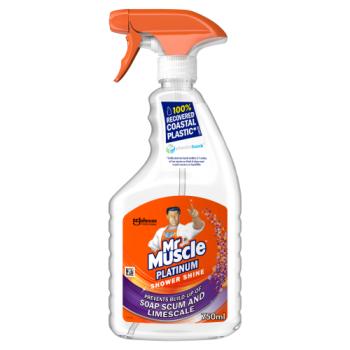 Mr Muscle Platinum Shower Shine Cleaning Spray 750ml​