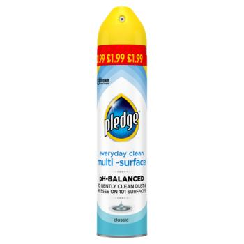 Pledge Multi-Surface Aerosol, 250ml
