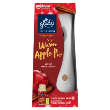 Glade Automatic Spray Air Freshener Holder & Refill Warm Apple Pie 269ml
