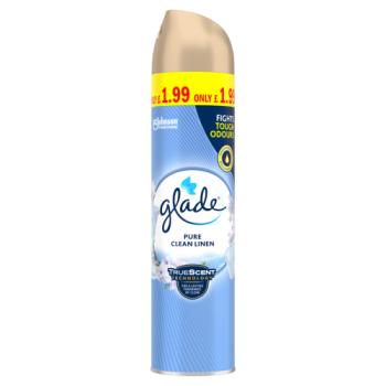 Glade Aerosol Air Freshener Clean Linen 300ml