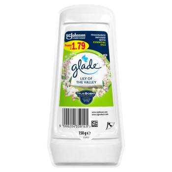Glade Solid Gel Lily of the Valley Air Freshener PMP £1.79 150g
