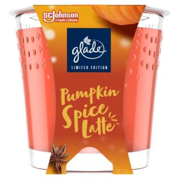 Glade Scented Candle Pumpkin Spiced Latte Air Freshener 112g
