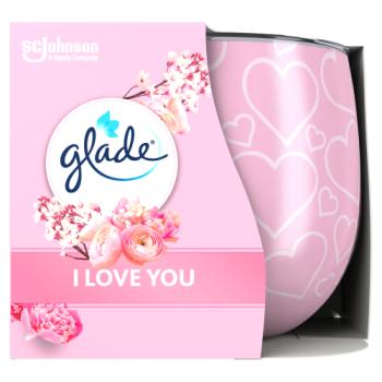 Glade Scented Candle Sleeved I Love You 108g
