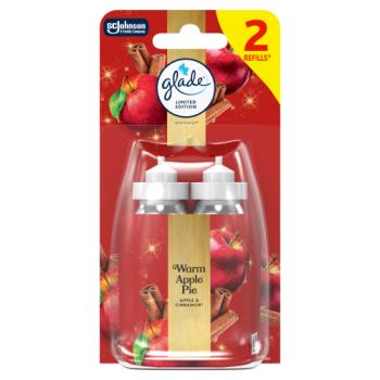 Glade Sense & Spray Air Freshener Twin Refill Warm Apple Pie 2x18ml