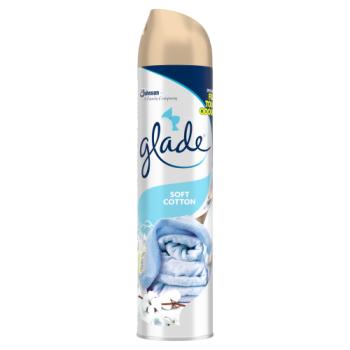 Glade Aerosol Air Freshener Soft Cotton 300ml