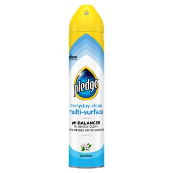 Pledge Everyday Multi-Surface Cleaning Aerosol Jasmine 250ml
