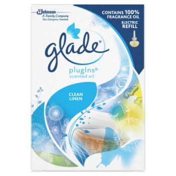 Glade Clean Linen Plug In Refill Electric Air Freshener 20ml