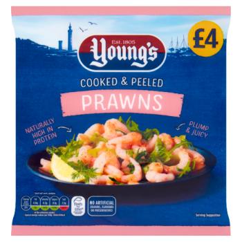 Young's Cooked & Peeled Prawns 180g