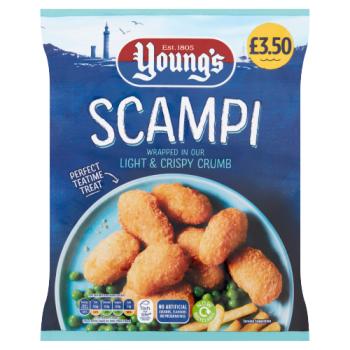 Young's Scampi 220g PMP £3.50