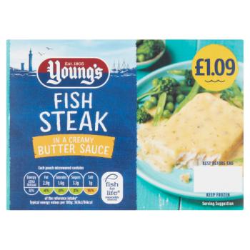 Youngs Fish In Butter Sauce Pm1.09 140g