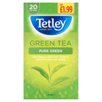 Tetley Pure Green 20 Green Tea 40g