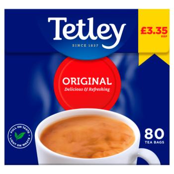 Tetley 80 Original Tea Bags 250g