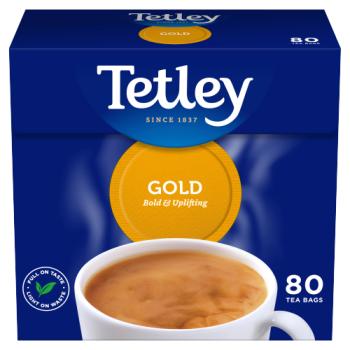 Tetley Gold 80 Tea Bags 250g