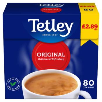 Tetley Original 80 Tea Bags 250g