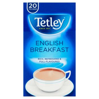 Tetley English Breakfast 20 Tea Bags 40g
