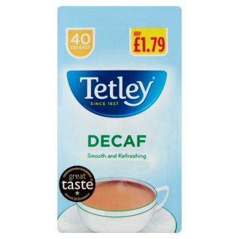 Tetley Decaf Pm179