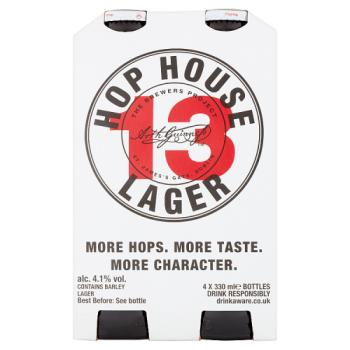 Hop House 13 Lager Beer 4 x 330ml