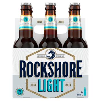 Rockshore Light Irish Lager 6 x 330ml Bottle