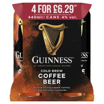 Guinness Cold Brew Coffee Beer 4x440ml