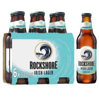 Rockshore Lager 6x330ml Sleek Can