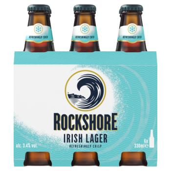 Rockshore Irish Lager Beer 6 x 330ml