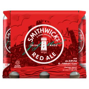 Smithwicks Red Ale 6 x 440ml Can
