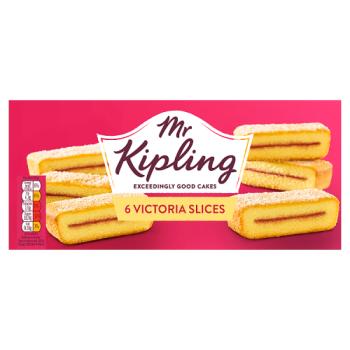 Mr Kipling 6 Victoria Slices