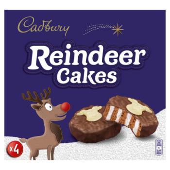 Cadbury 4 Reindeer Cakes