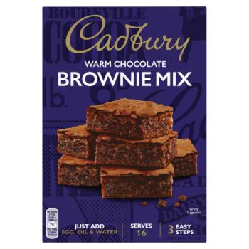 Cadbury Warm Chocolate Brownie Mix 350g