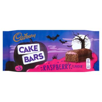 Cadbury Halloween Raspberry Cake Bars 5p