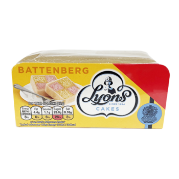 Lyons Battenberg Cake 230g 