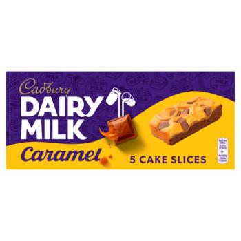 Cadbury Dairy Milk Caramel 5 Cake Slices