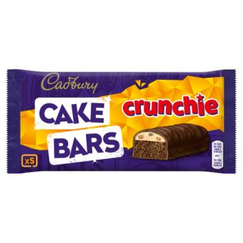 Cadbury 5 Cake Bars Crunchie