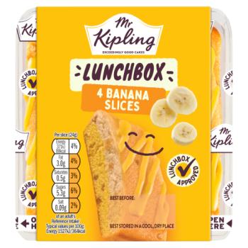 Mr Kipling Lunchbox 4 Banana Slices