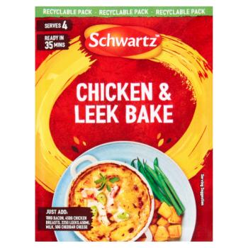 Schwartz Chicken & Leek Bake Recipe Mix 35g