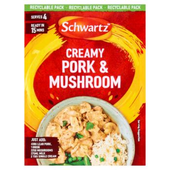 Schwartz Creamy Pork & Mushroom 40g