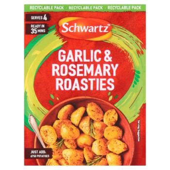 Schwartz Garlic & Rosemary Roasties 33g