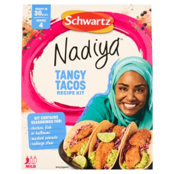 Schwartz Nadiya Tangy Tacos Recipe Kit 70g