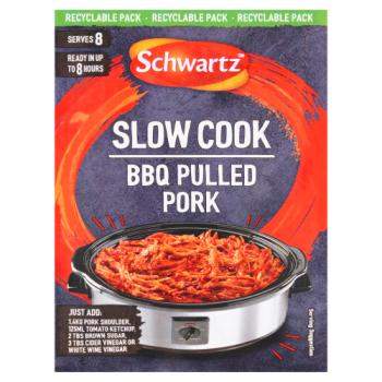 Schwartz Slow Cook BBQ Pulled Pork 35g