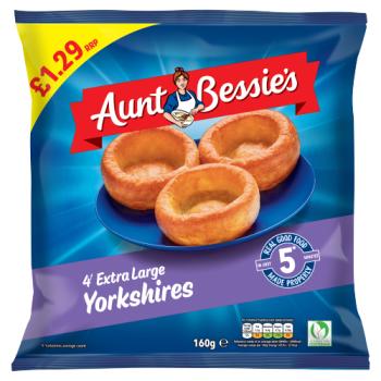 Aunt Bessie's 4 Extra Large Yorkshires 160g