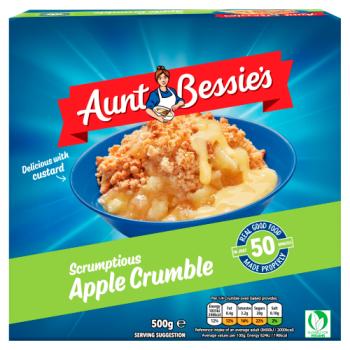 Aunt Bessie's Scrumptious Apple Crumble 500g