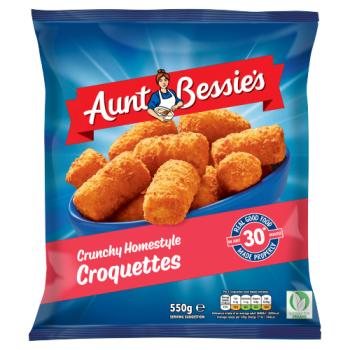 Aunt Bessie's Crunchy Homestyle Croquettes 550g