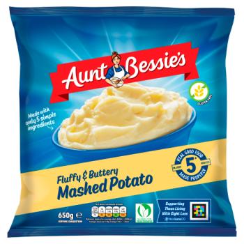 Aunt Bessie's Fluffy & Buttery Mashed Potato 650g