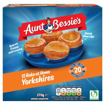 Aunt Bessie's 12 Bake at Home Yorkshires 370g