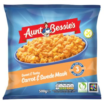 Aunt Bessie's Sweet & Tasty Carrot & Swede Mash 500g