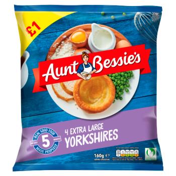 Aunt Bessie's 4 Extra Large Yorkshires 160g